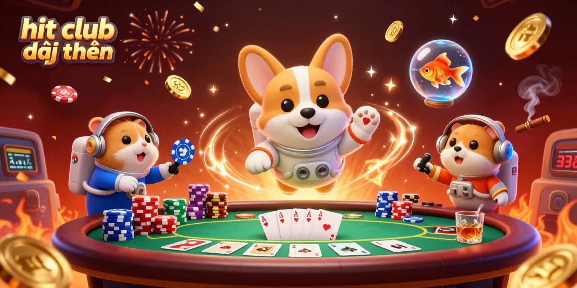 Experience the excitement of hit club đổi thưởng with vibrant gaming elements and engaging characters in dynamic action.