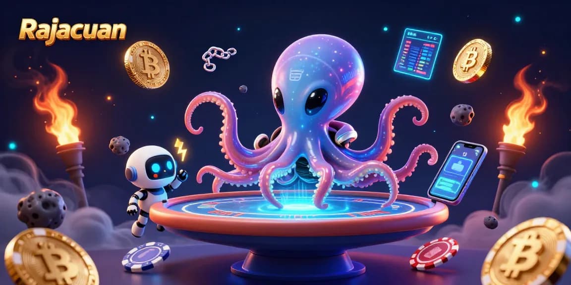 Rajacuan memberi semangat dalam permainan poker digital di luar angkasa dengan elemen crypto mengelilinginya.