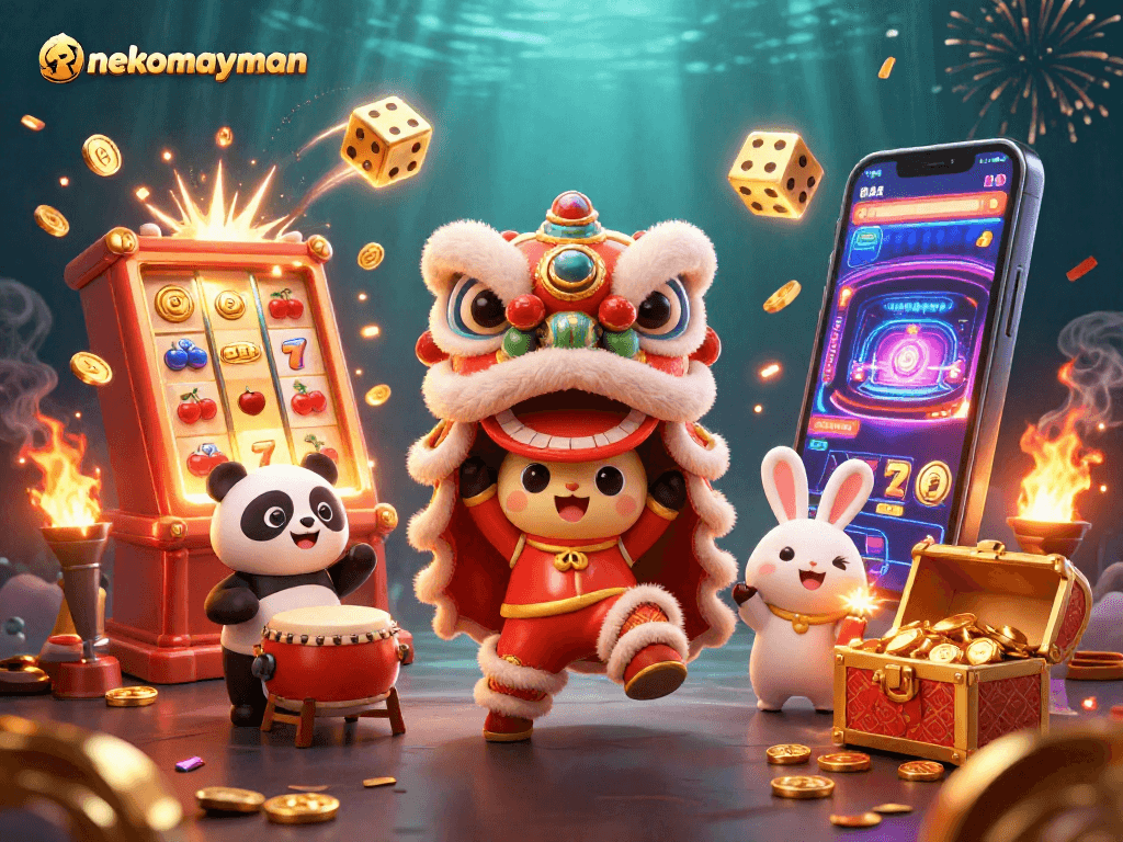 Engage with nekomayman as you revel in the vibrant casino atmosphere filled with excitement!