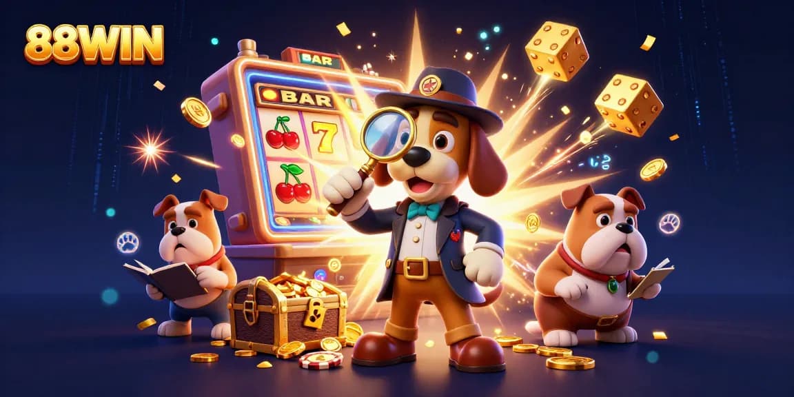 Experience thrilling gaming and winning at 88WIN's vibrant casino environment with exciting visuals.