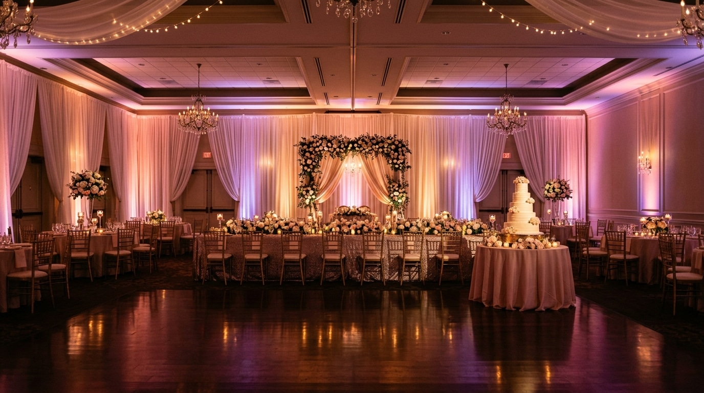 Uplighting Wedding Benefits You Shouldn’t Ignore