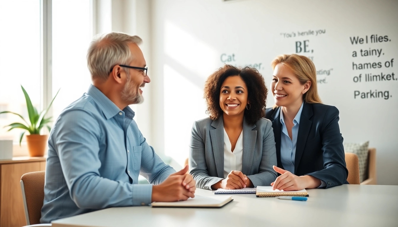 Engaging career coaching session showcasing a mentor guiding a mentee in professional development.