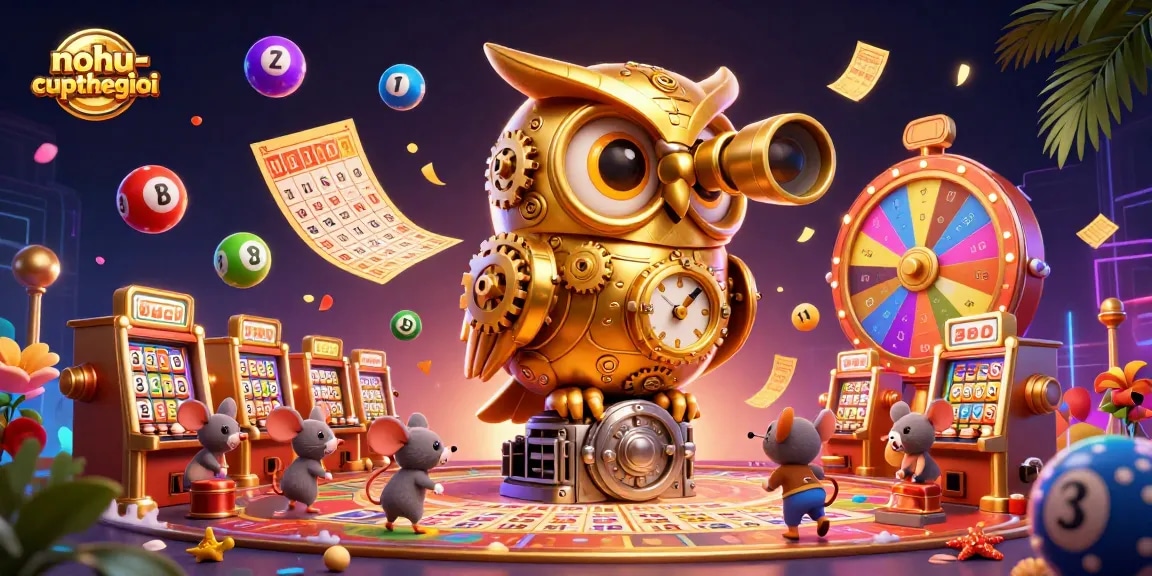 Engage with vibrant lottery visuals in nohu-cupthegioi's dynamic casino scene, showcasing excitement and entertainment.