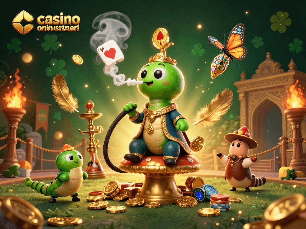 Gioca nei casino online stranieri con personaggi colorati in un'illustrazione 3D vivace e coinvolgente.