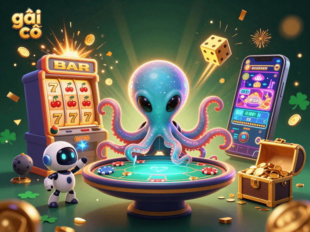 Gái gọi và bàn cược trong sòng bạc 3D, mang lại trải nghiệm chơi game thú vị.