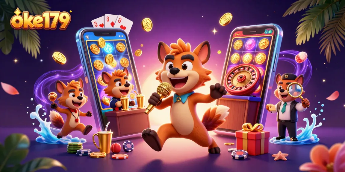Bet on your favorites with oke179 while hyenas toast and entertain at a vibrant casino.