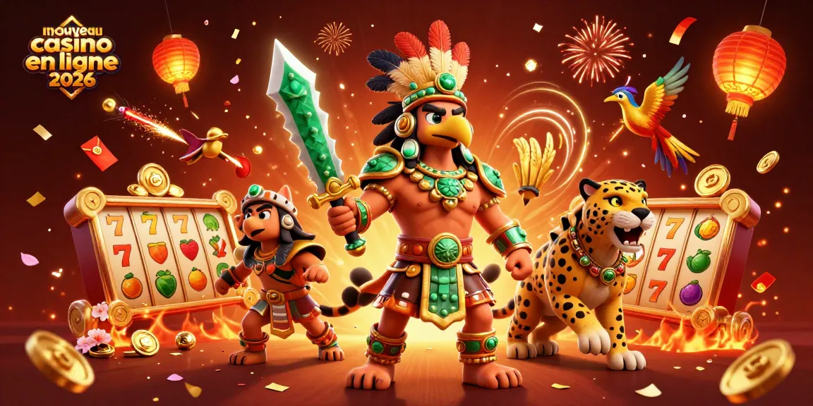 Explorez le nouveau casino en ligne 2026 avec des guerriers interactifs et des éléments casino dynamiques.