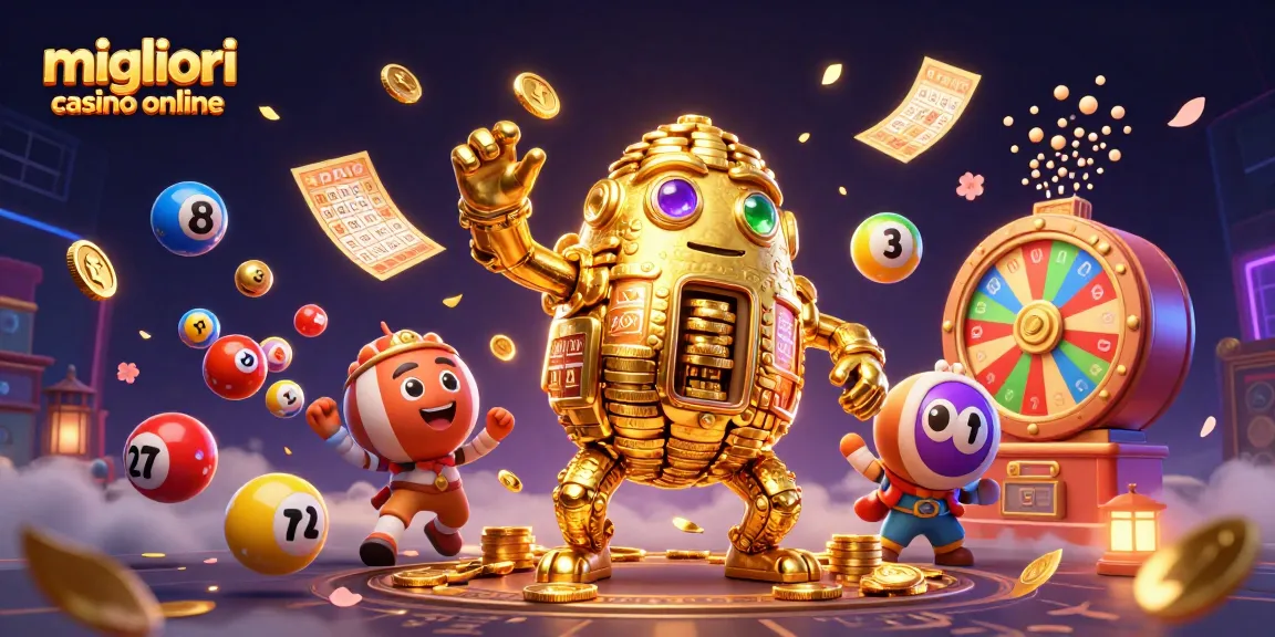 Scopri i migliori casinò online con il golem d'oro e giochi di fortuna in festa.