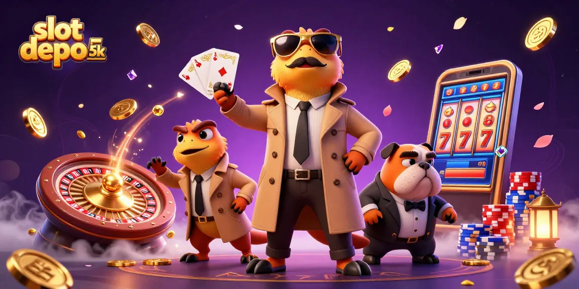 Menangkan jackpot di slot depo 5k dengan fitur permainan menarik dan deposito murah 5000.