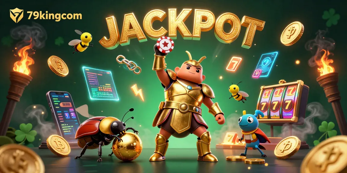 Engage with thrilling wins at 79kingcom with vibrant 3D casino characters and crypto elements!
