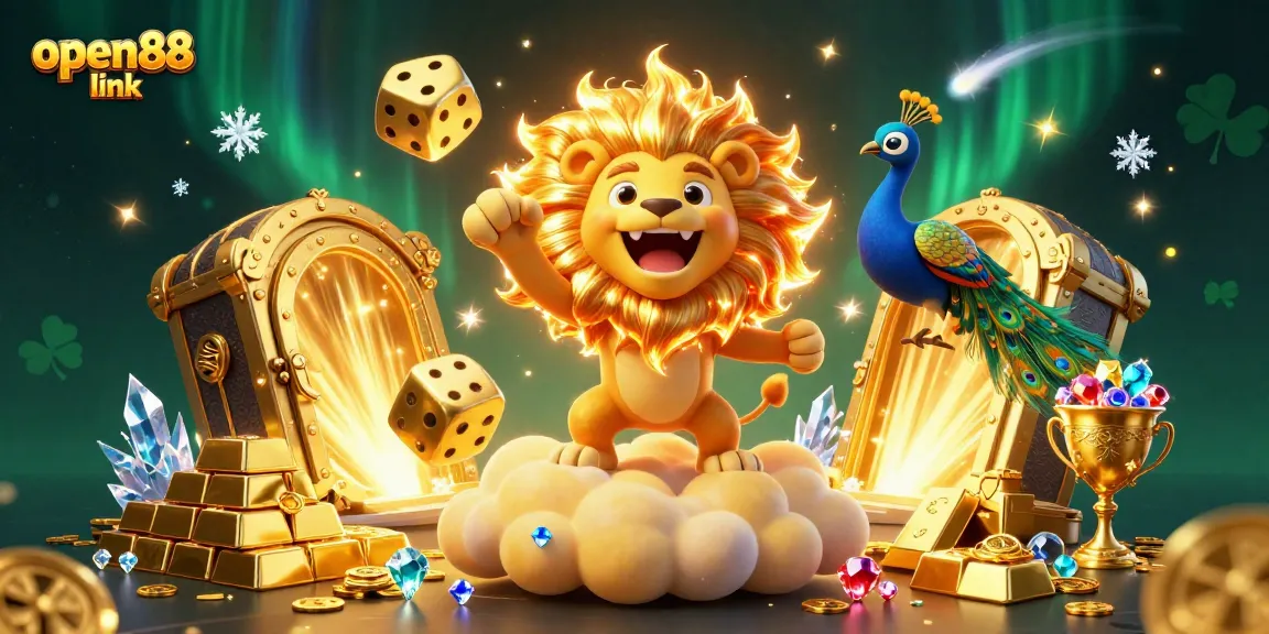 Bet on winning strategies with the vibrant open88 link in a captivating casino-themed scene.