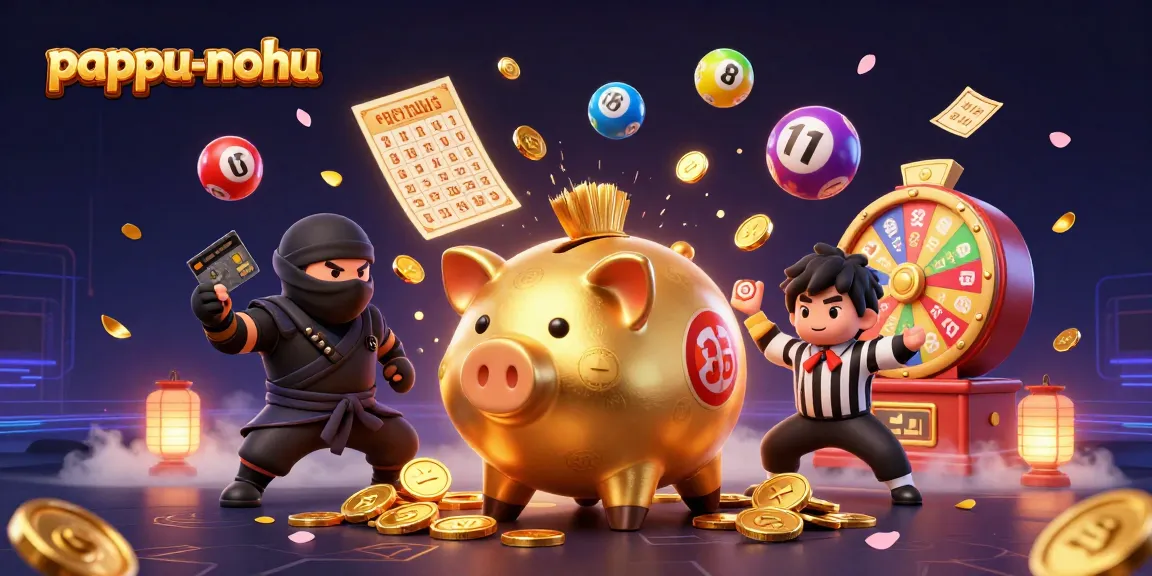 Engage in thrilling Pappu-nohu gameplay featuring a dynamic scene with festive elements and characters.