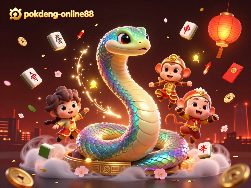 Play the thrilling game of Pok Deng at pokdeng-online88 amid mystical visuals and vibrant gaming elements.