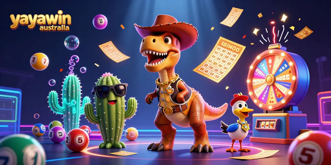 Spin the reels at yayawin australia with an exciting 3D casino adventure featuring vibrant game elements.