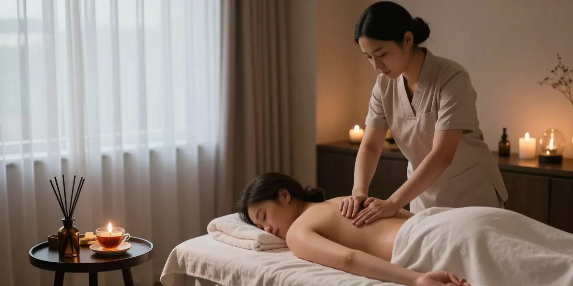 Relaxation at mantra88: serene massage therapy in a luxurious spa setting