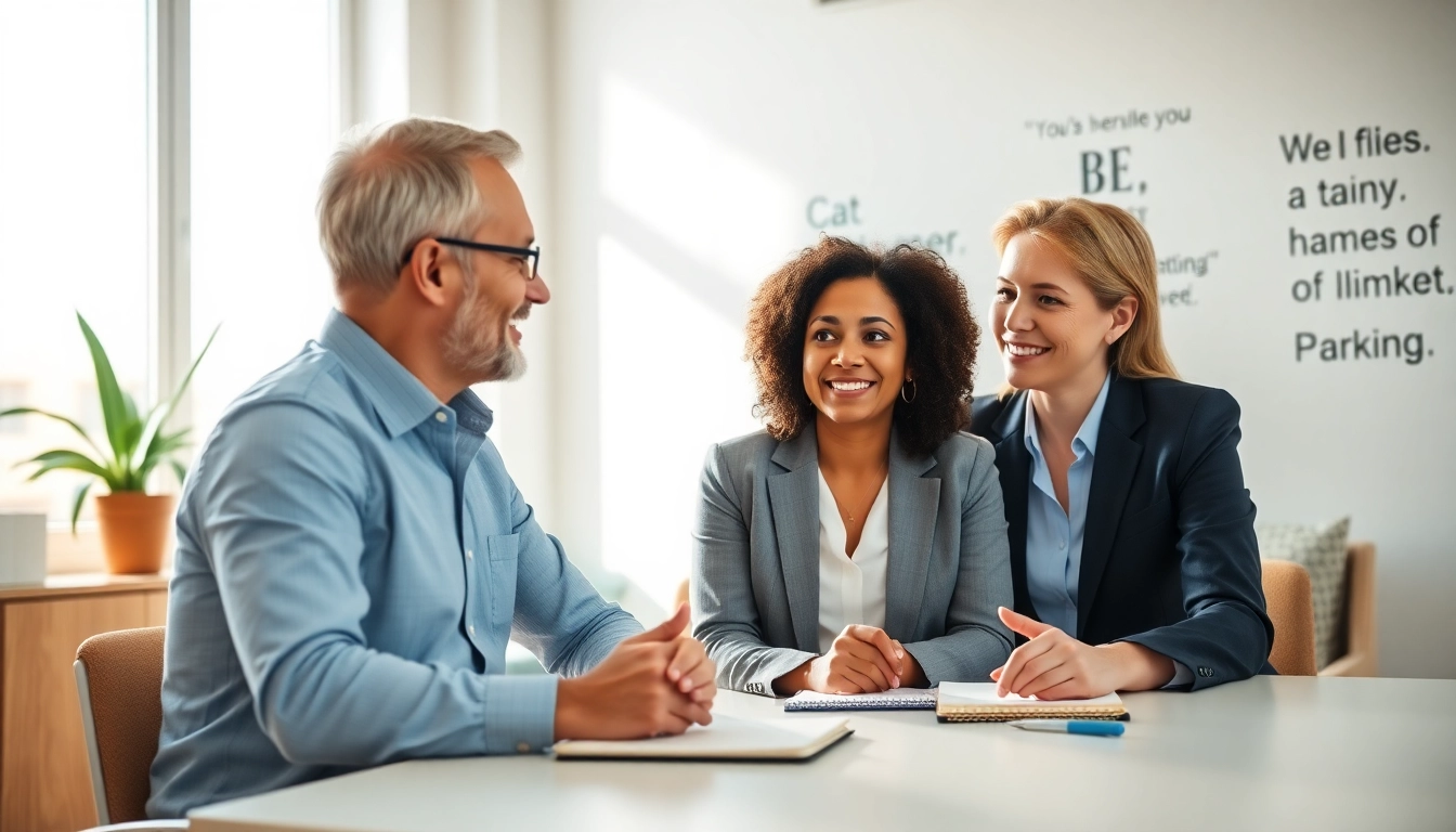 Engaging career coaching session showcasing a mentor guiding a mentee in professional development.