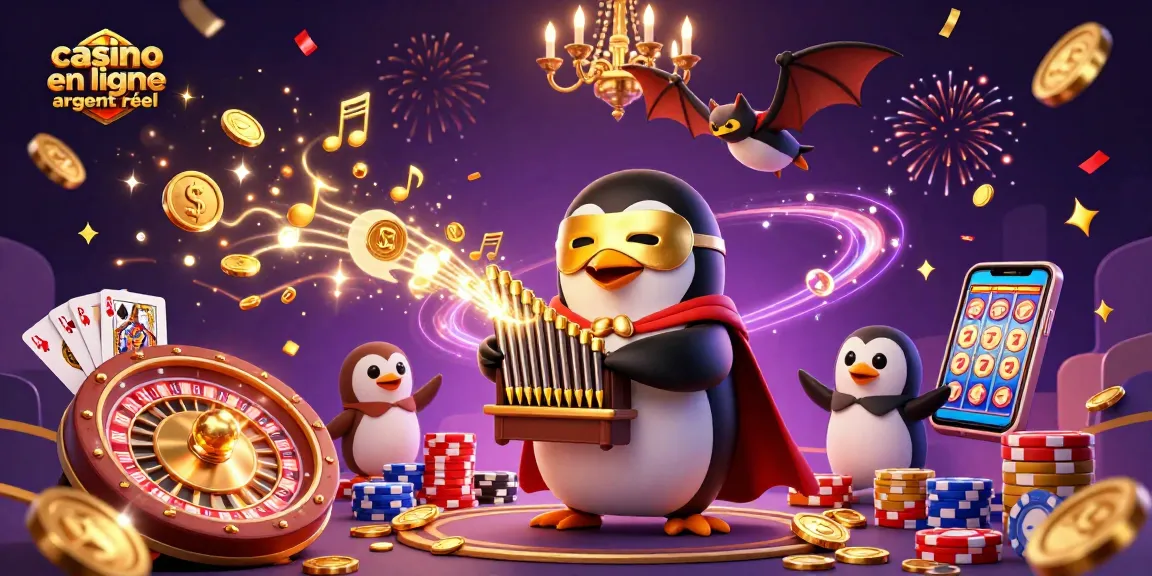Profitez du jeu au casino en ligne argent réel avec des pièces d'or et des gains étincelants.