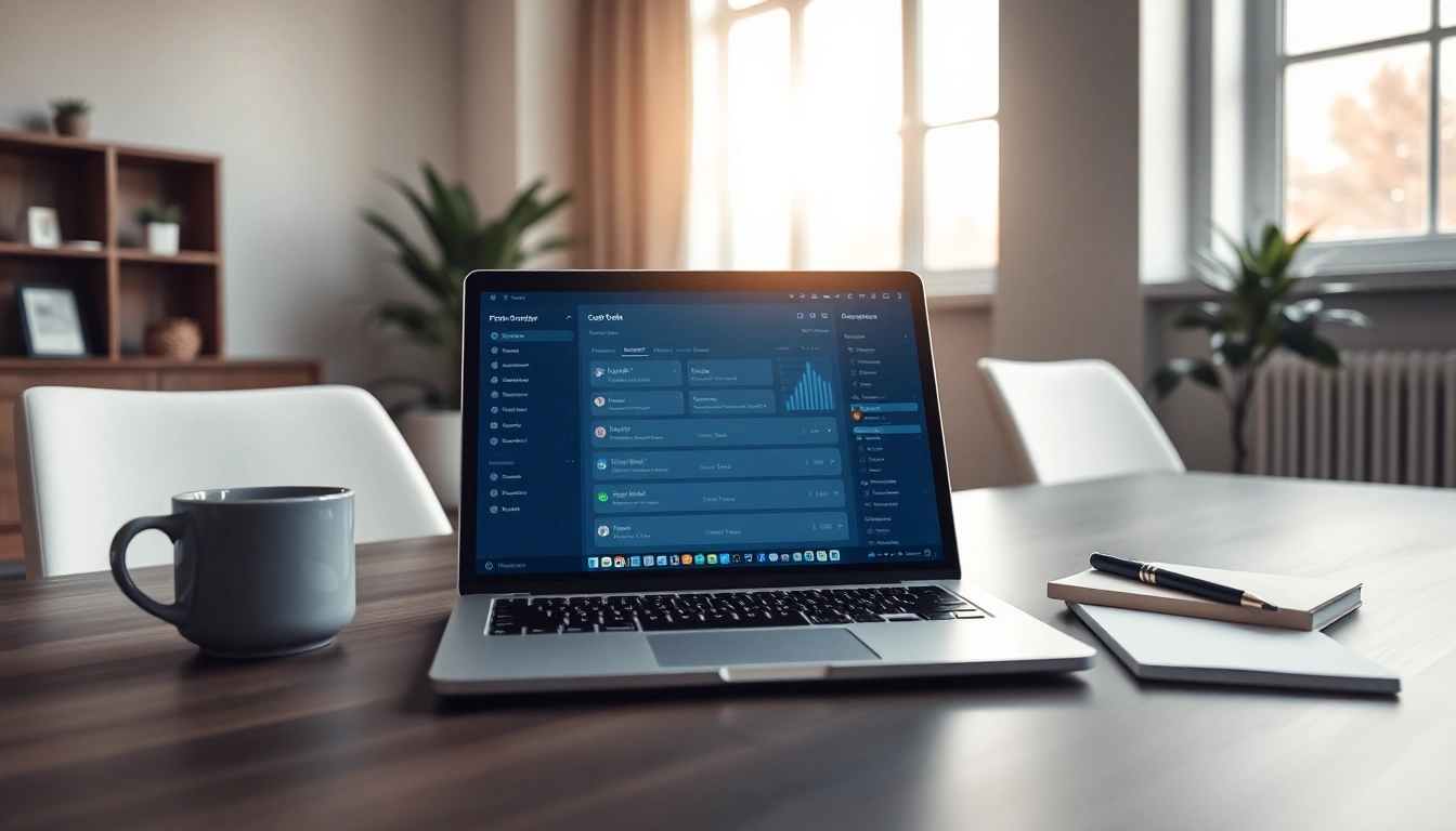 Visual of a productivity app interface representing a Motion app alternative in an organized workspace.