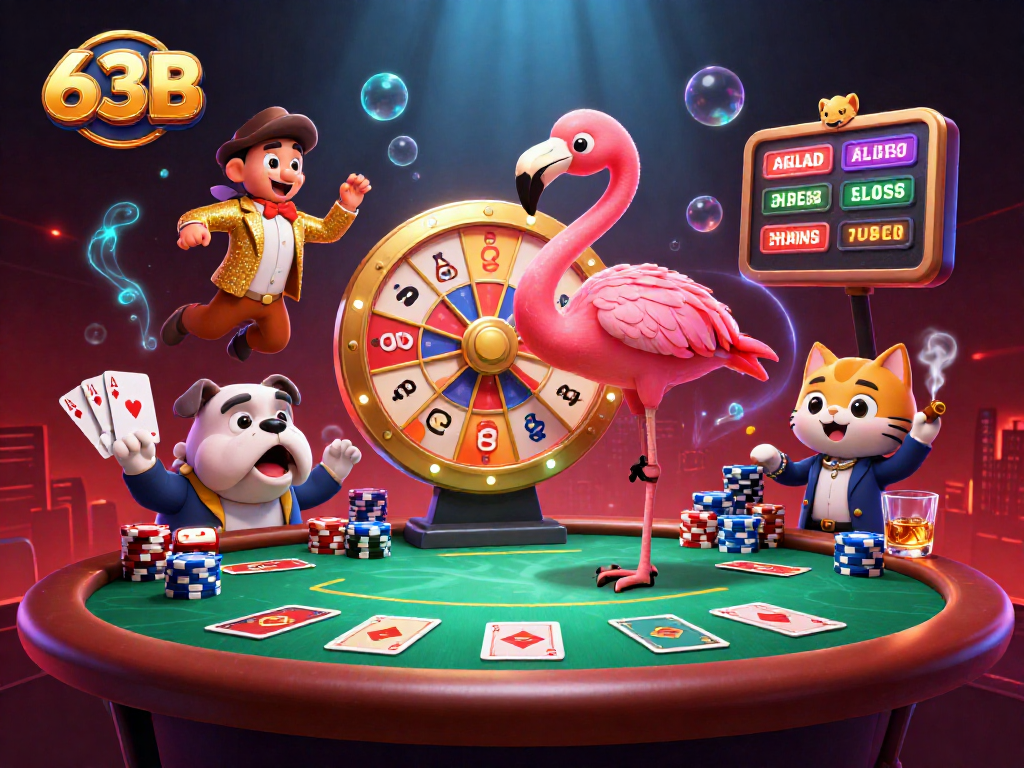 Gire a roda da sorte com o 63B e celebre prêmios incríveis no cassino!