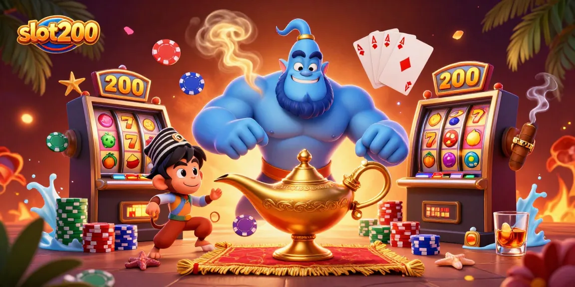 Slot200 menampilkan permainan slot yang mengasyikkan dengan simbol keberuntungan dan pemandangan yang menawan.