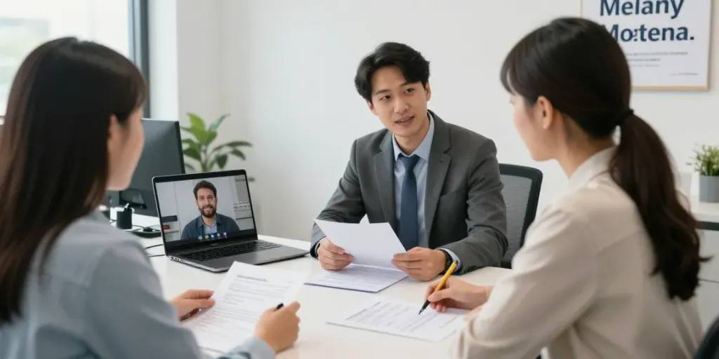 Professionelle MPU Beratung in Hannover mit engagiertem Berater und Klienten.