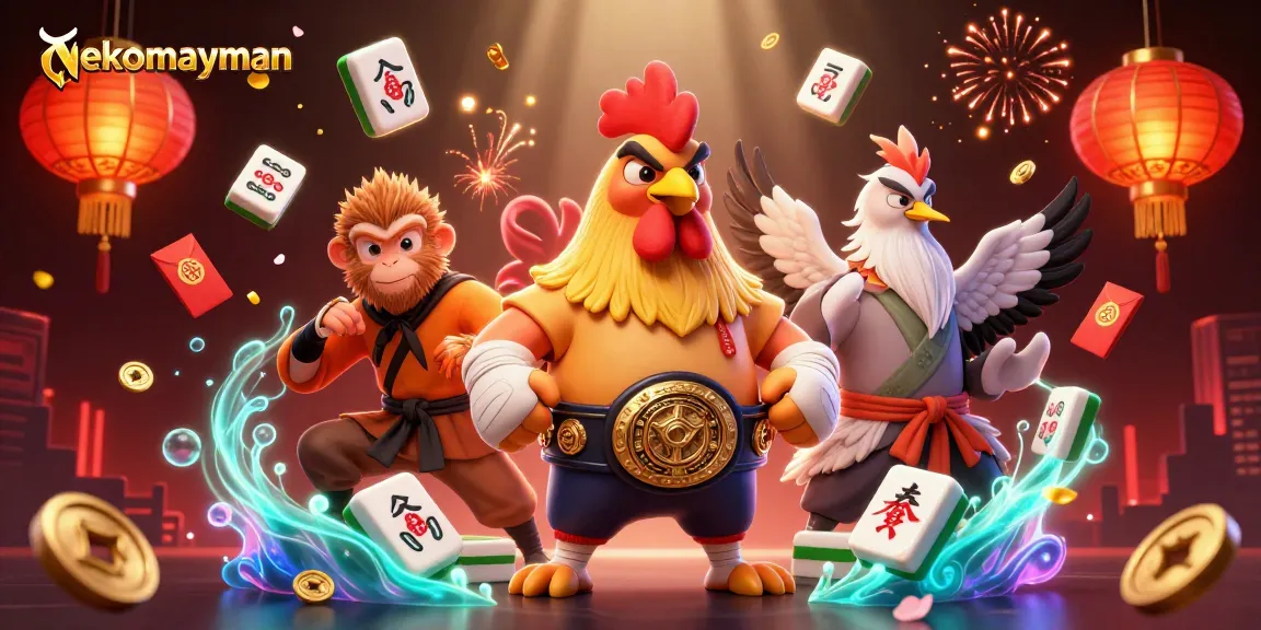 Neko May Mắn enhances gaming with vibrant visuals and elements in a lively casino scene.