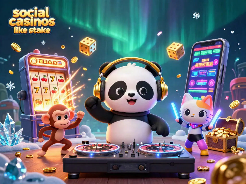 Experience thrilling gameplay at social casinos like stake with exciting characters and vibrant animations.