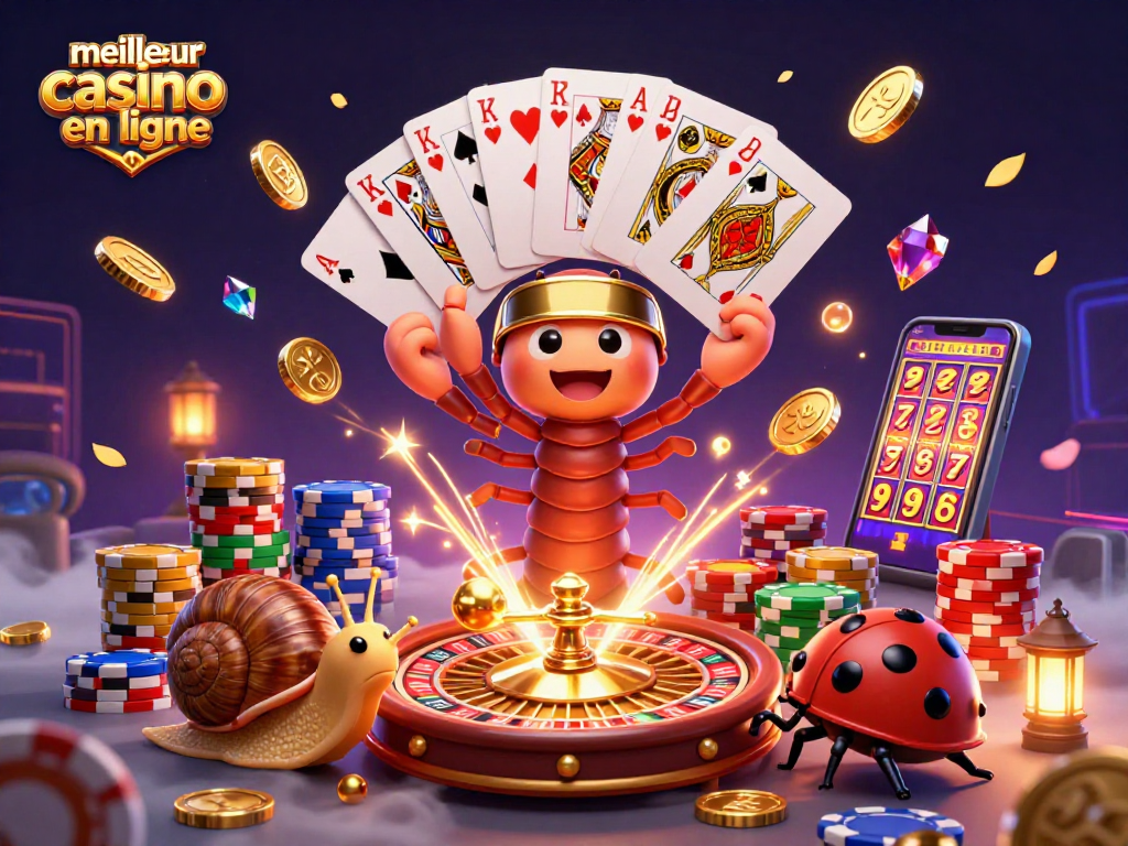 Jouez au meilleur casino en ligne avec des personnages animés, des jetons et des jeux flamboyants.