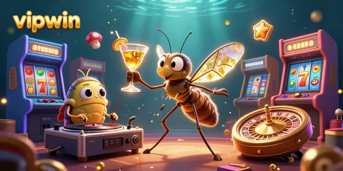 Join the adventure at vipwin, where vibrant animated characters bring the excitement of the casino to life.
