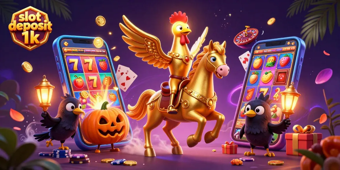 Slot deposit 1k dengan permainan slot yang menarik dan banyak hadiah, nikmati sensasinya!