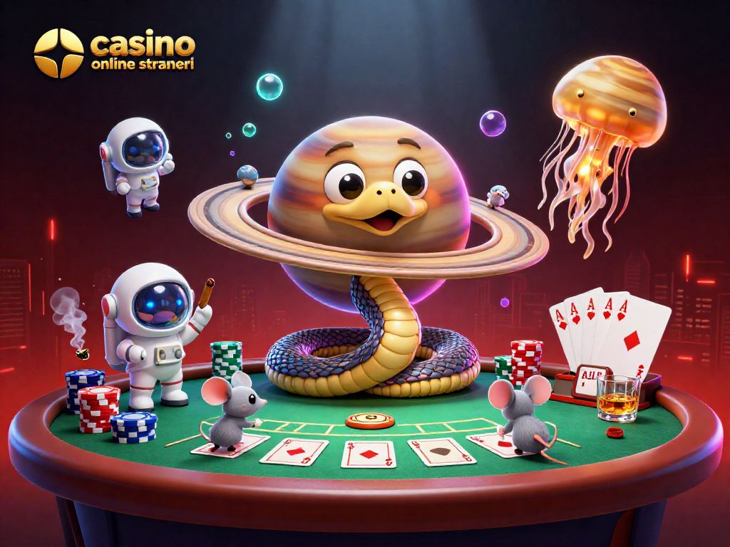 Gioca in un casinò online stranieri, dove i topini astronauti scommettono tra roulette cosmiche.