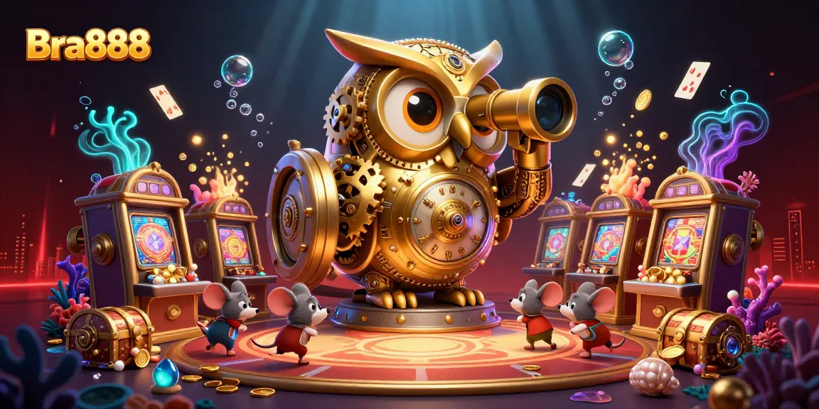 Explore Bra888's vibrant casino world with charming characters and rich game elements.